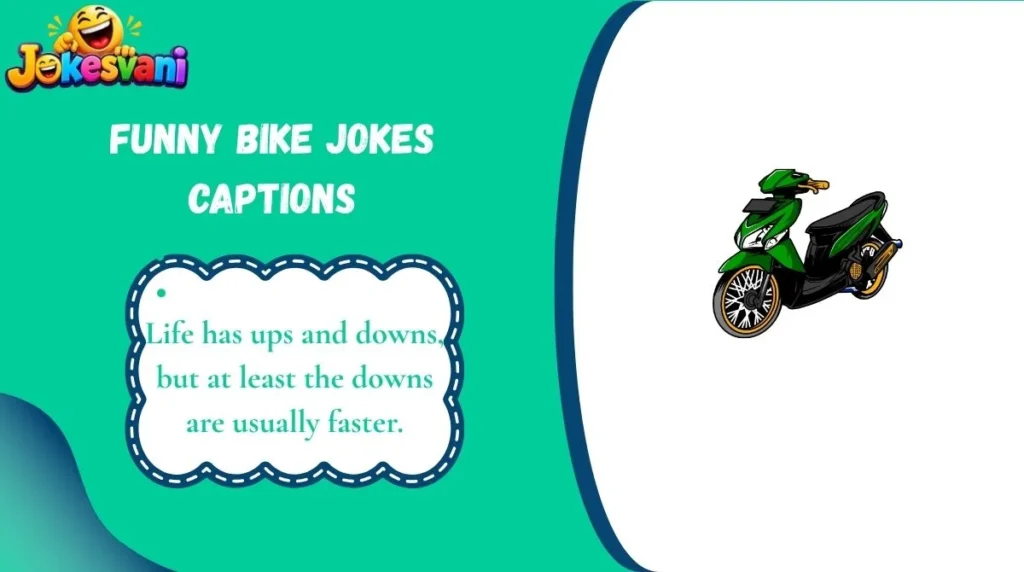 Funny Bike Jokes Captions