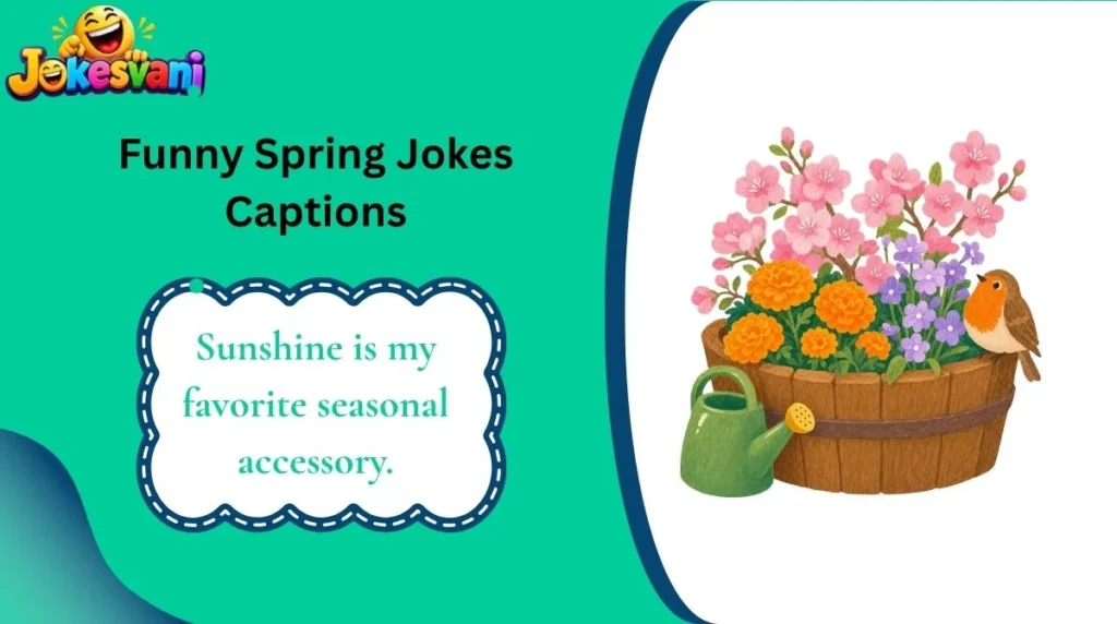 Funny Spring Jokes Captions