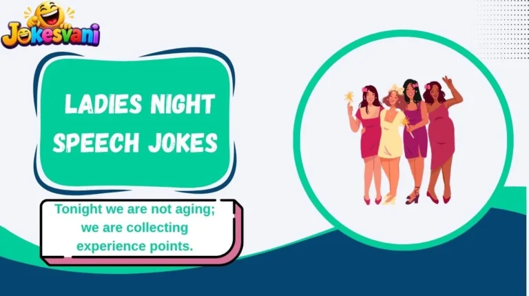 Ladies Night Speech Jokes