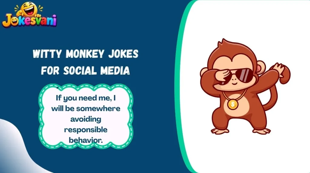Witty Monkey Jokes for Social Media