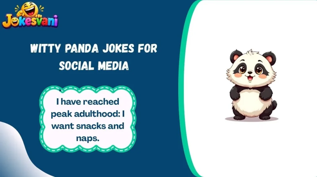 Witty Panda Jokes for Social Media