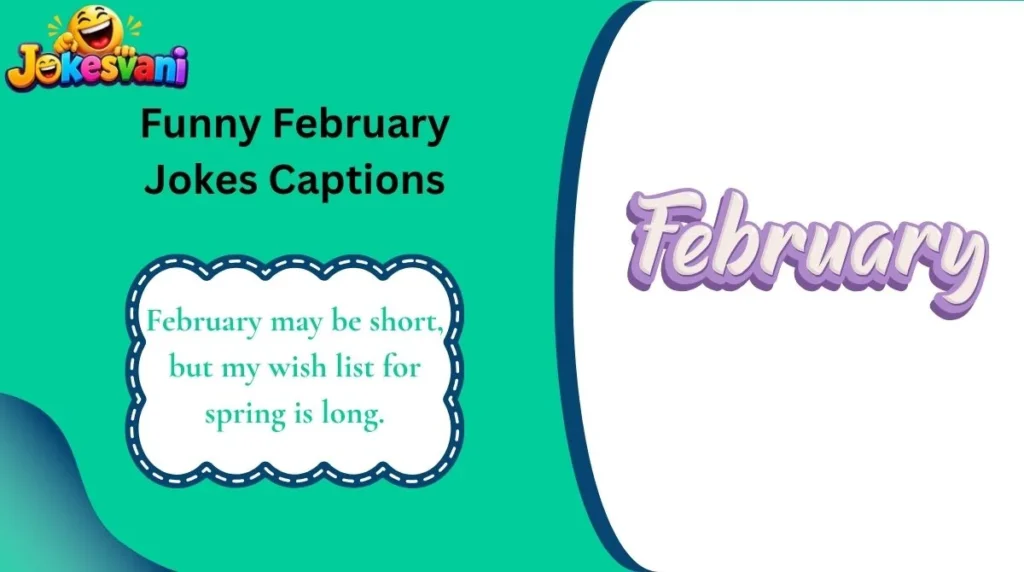 Funny February Jokes Captions