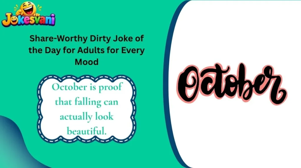 Funny October Jokes Captions