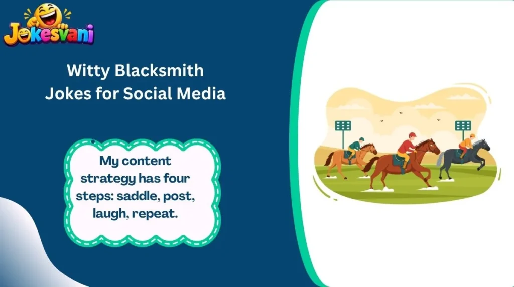 Witty Jockey Jokes for Social Media